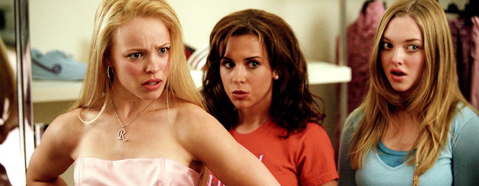 The Girlfriend facebook high school friends Regina George Rachel McAdams Mean Girls