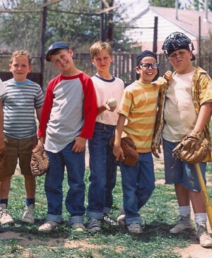 Still of characters from Sandlot
