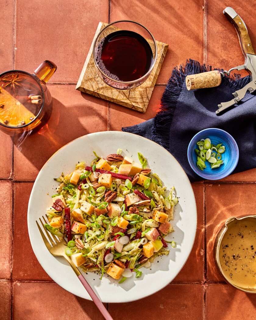 Shaved Brussels Sprouts Salad