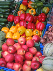fruits and veggies