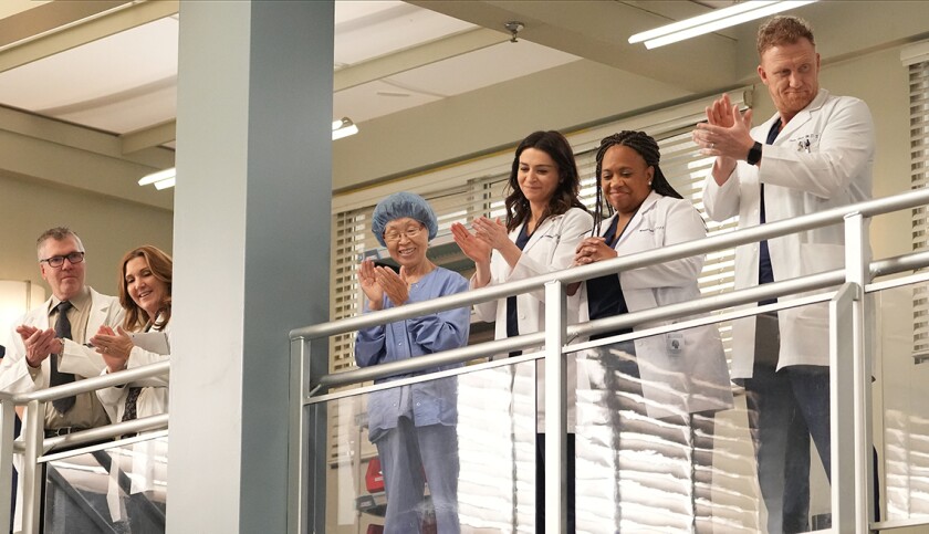 BOKHEE AN, CATERINA SCORSONE, CHANDRA WILSON, KEVIN MCKIDD