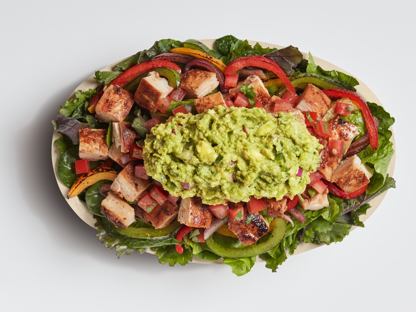 Chipotle's Supergreens Chicken Salad