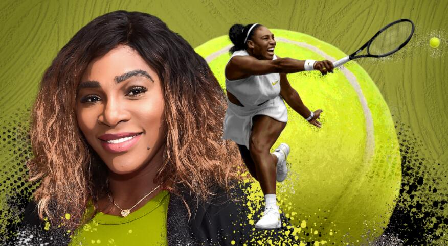 Serena Williams photo illustration