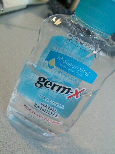 germx bottle