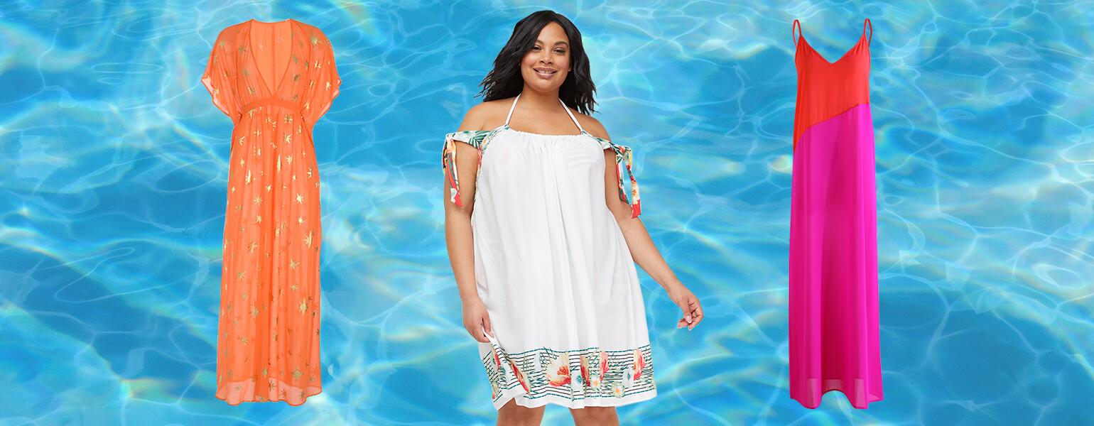 Swim Coverups, beach, pool, aarp, sisters