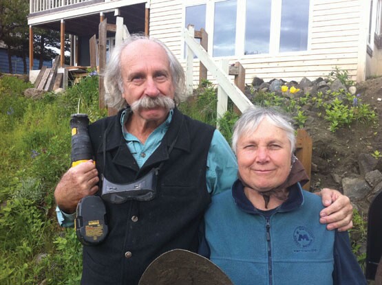 Dan Burden and wife,
