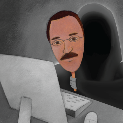 Social media identity theft after death
