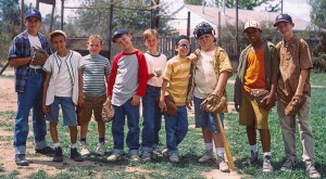 Still of characters from Sandlot