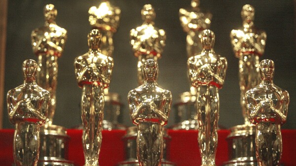 Oscar Statuettes On Display At Chicago Museum Of Science &amp; Industry