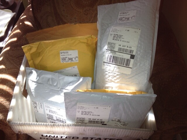 mail packages