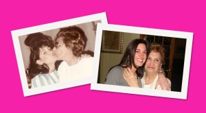 photo collage of 2 ladies with long friendship