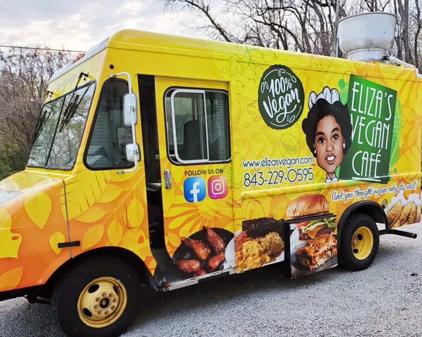 Eliza's Vegan Cafe food truck