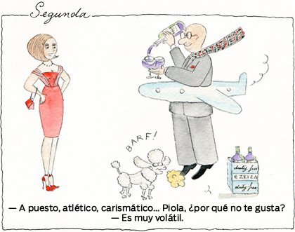 Segunda en su encuentro con su primer pretendiente.