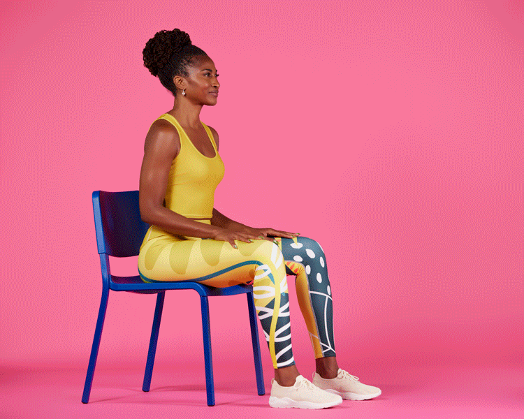 Seated Cat Cow Stretch