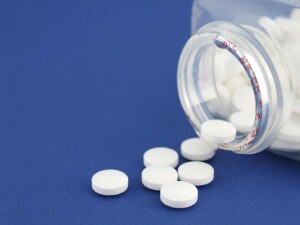 Aspirin bottle