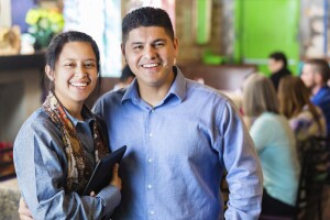 Young Hispanic Couple