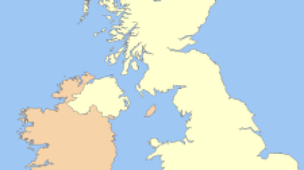 U.K. map
