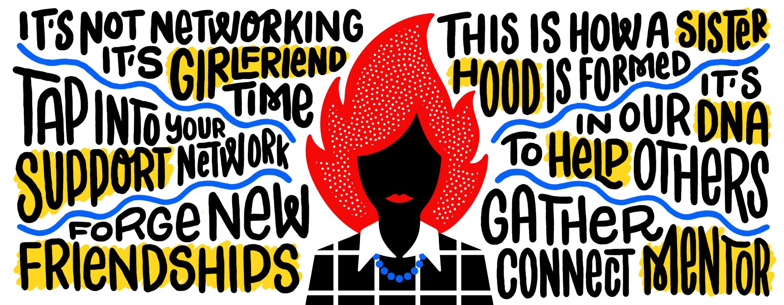 Blazing Women, sisterhood, girlfriend, aarp, networking