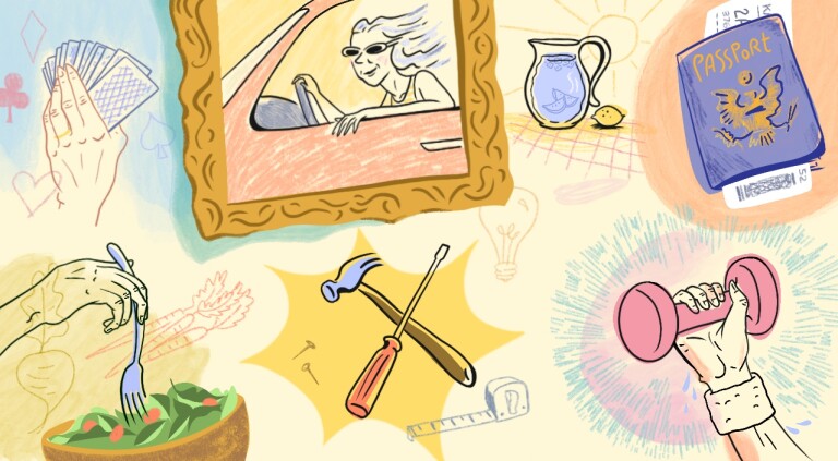 illustration of secrets to long life