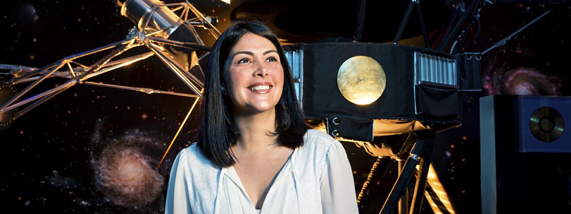 An image of NASA engineer Diana Trujillo.