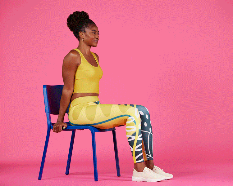 Seated Leg Lifts, Knee Lifts & Flutter Kicks