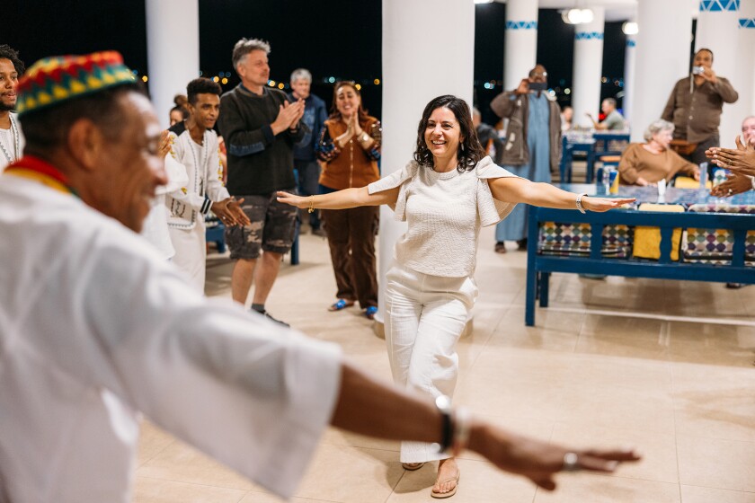 Traditional Dancing in Aswan, Egypt