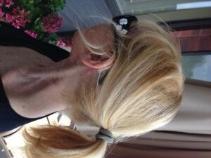 Hearing aid side view