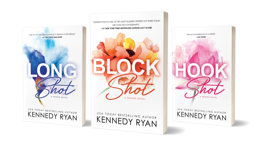 Kennedy Ryan, Block Shot, Hook Shot, Long Shot, books, book giveaways