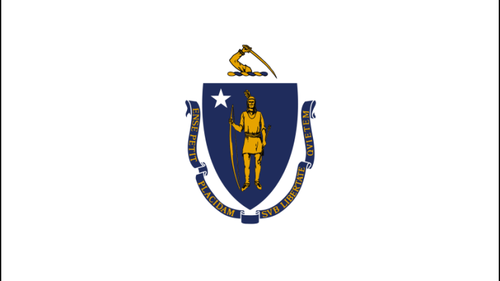Massachusetts's state flag is pictured, because The Ethel Gathering Groups are private Facebook groups led by Gathering Group Hosts who organize local, in-person events. 