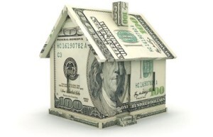 House made of $100 bills
