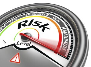 Risk level meter