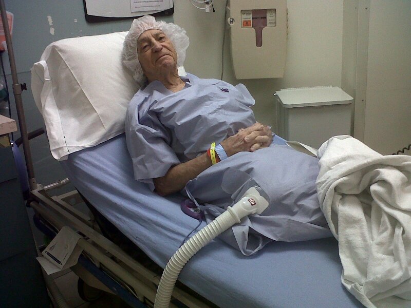 Dad - throat surgery