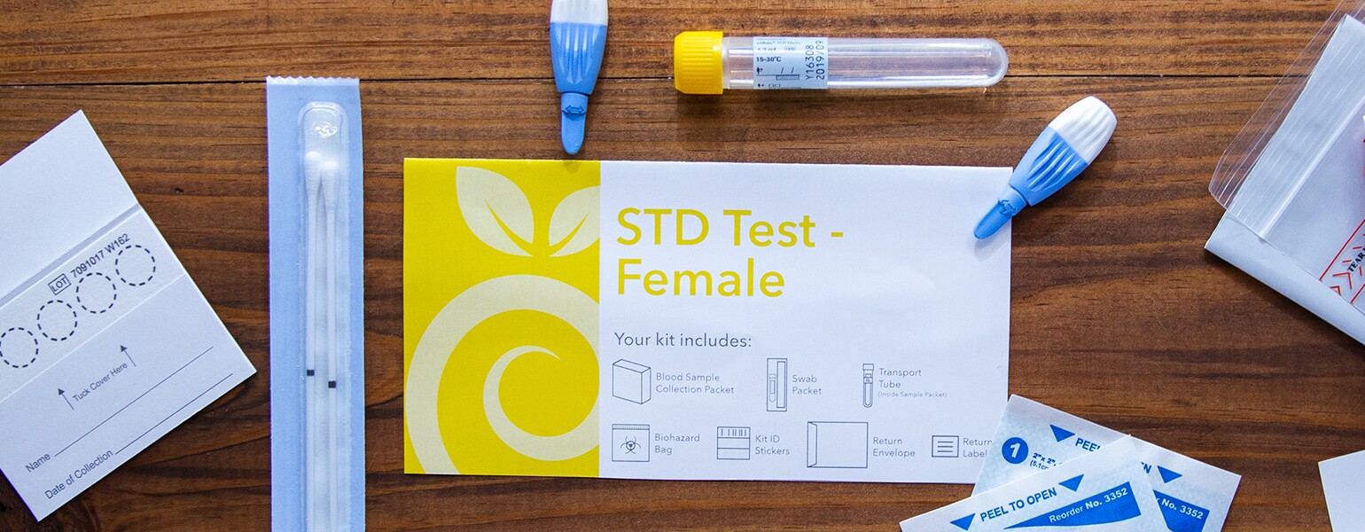 image of everlywell std test kit