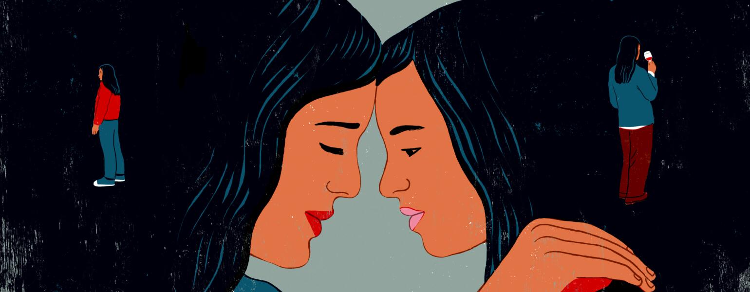 Drunk Moments, girlfriend, aarp, illustration, parenting