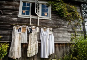wedding dress displays