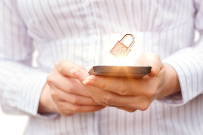 Data protection in mobile devices.