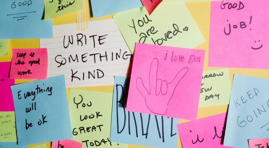 Be Kind To Yourself Kindness Wall
