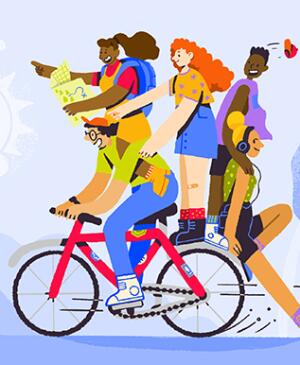 illustration_of_friends_riding_bike_hanging_out_together_by_carly_berry_612x386.jpg