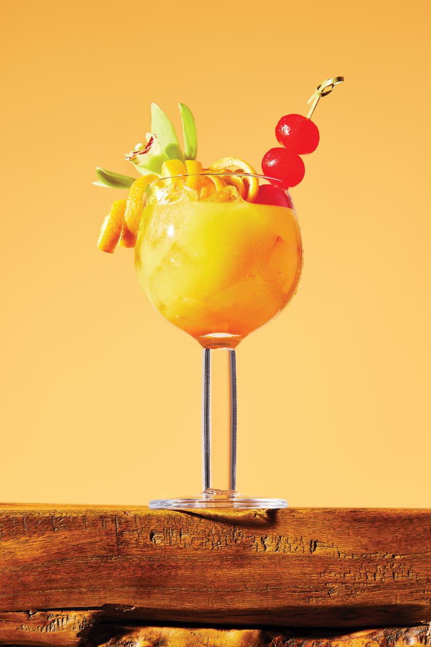 Tropical Cocktails For Your Backyard - Goombay Smash