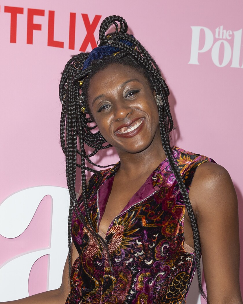 Ziwe Fumudoh attends Netflix The Politician premiere at DGA