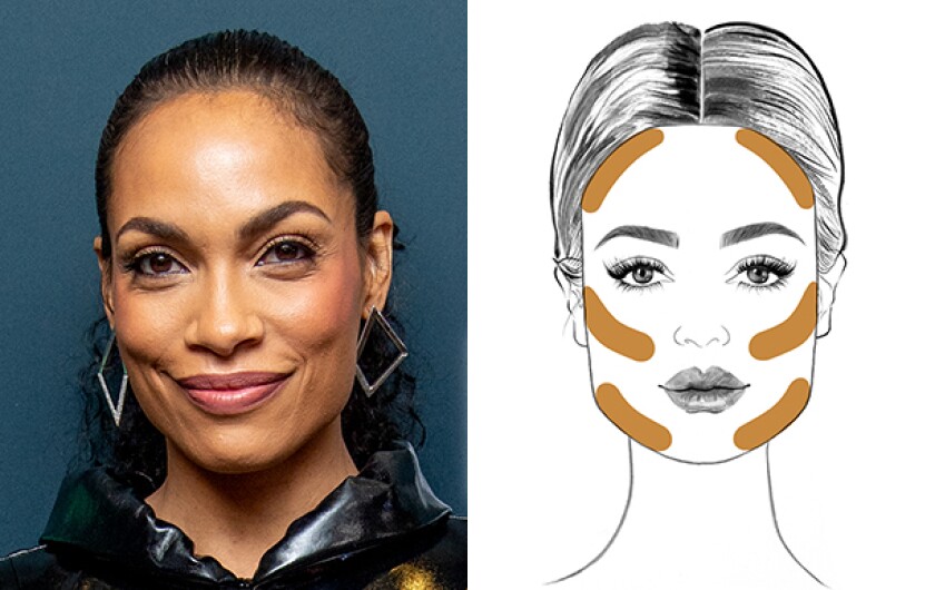 contouring round face shape