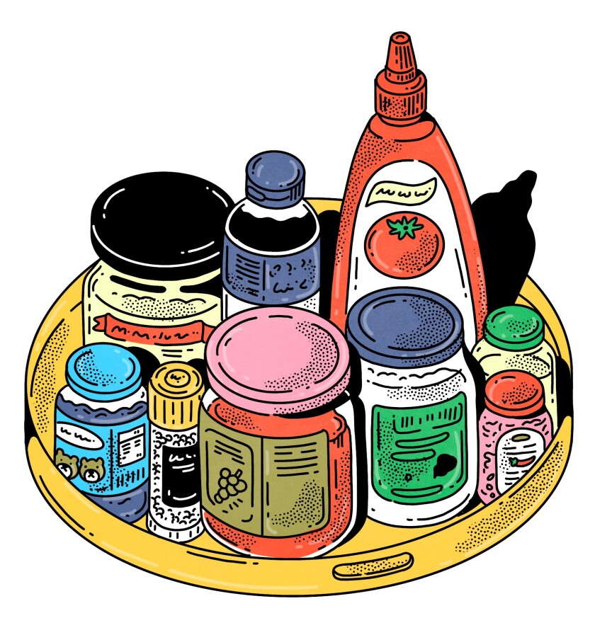 illustration_of_Condiments_on_lazy_susan_by_kathleen_fu.jpg