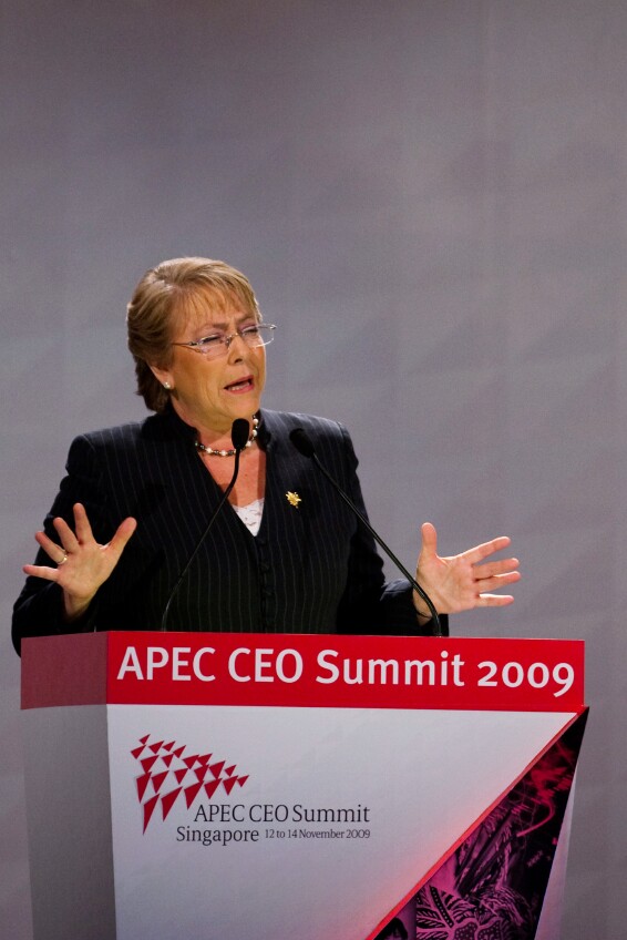 APEC CEO Summit Takes Place In Singapore - Day 1