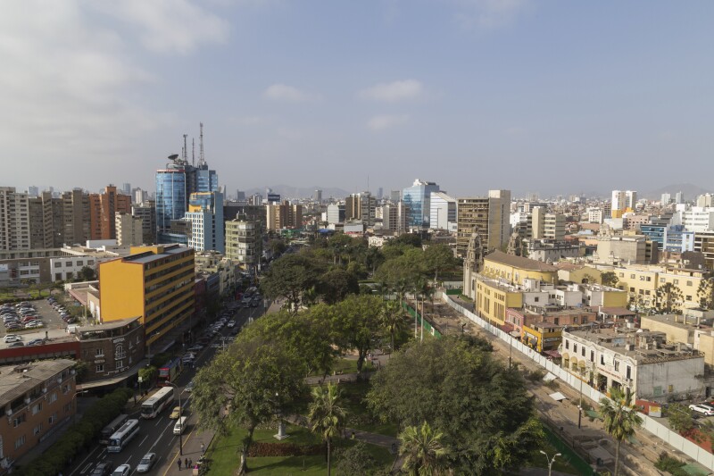 View of Parque Kennedy
