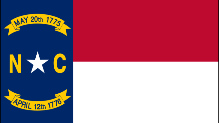 The North Carolina state flag is pictured, because The Ethel Gathering Groups are private Facebook groups where local volunteers organize events like picnics, painting classes, or afternoon walks. 
