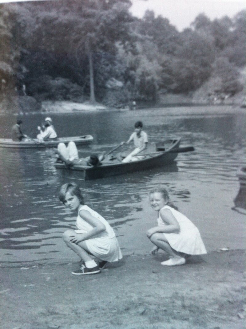 photo of Carole and me in 1965