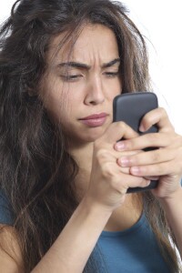 teenager texting