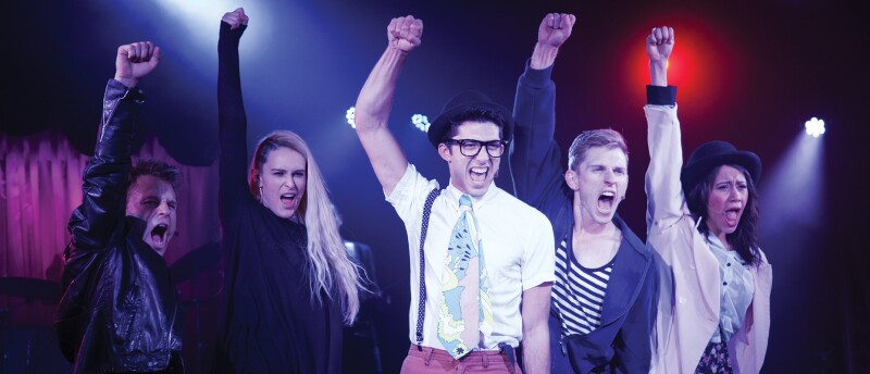 Elenco de "The Brat Pack", musical en Norwegian Escape