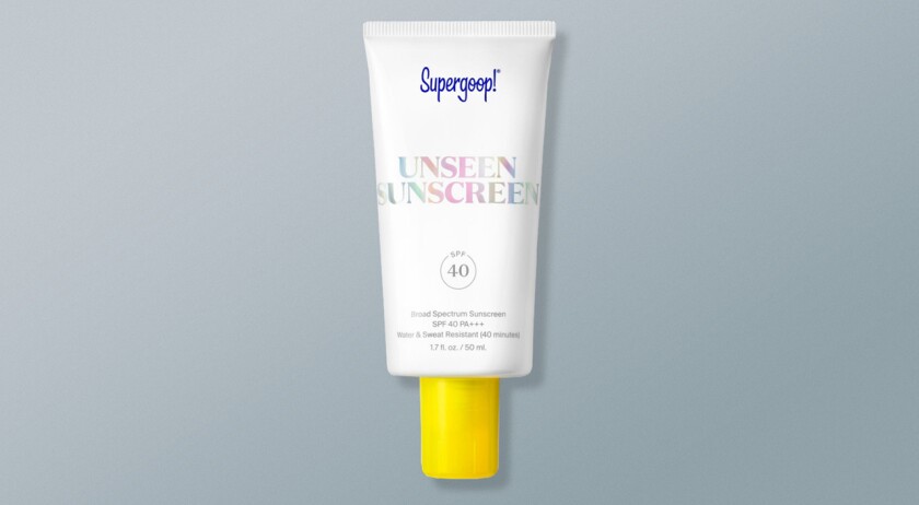 Skin care product on grey background