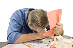 Tax time stress
